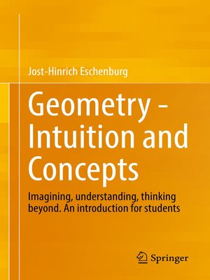 cover image of Geometry--Intuition and Concepts